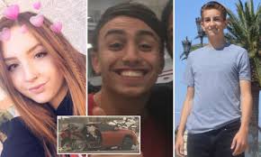 Three Las Vegas high school students are killed in spring break crash