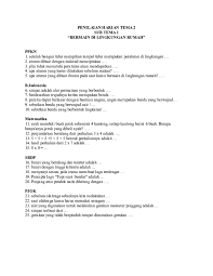 Lagu ini memiliki melodi yang sama dengan lagu topi saya bundar. Doc Penilaian Harian Tema 2 Sub Tema 1 Kelas 2 Andreana Laila Academia Edu