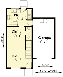 Check spelling or type a new query. Duplex House Plan For A Narrow Lot 38017lb Architectural Designs House Plans