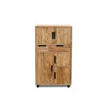 Jedes modell ist ein unikat. Niehoff Garden Funfturiger Gartenschrank Aus Teak Massivholz Recycled