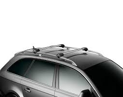 Barres De Toit Mercedes Classe C Break 2007 2014 Thule Wingbar Edge Aluminium