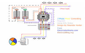 Direct Online Stater Animation Diagrams Diagram Electrical Circuit Diagram Electrical Diagram
