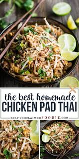 Chicken Pad Thai In 2020 Main Dish Recipes Recipes Pad Thai