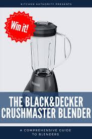 Black And Decker Classic Iron Canada Win A Black Amp Decker Crushmaster Blender Kitchenauthority Blender Blender Sweepstakes Giveaways Sweepstakes