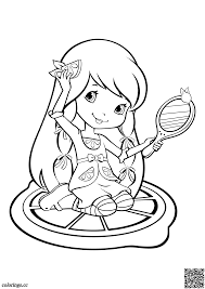 Make a coloring book with strawberry shortcake lemon meringue for one click. Lemon Meringue With A Mirror Coloring Pages Charlotte Strawberry Shortcake Berry Adventure Coloring Pages Colorings Cc