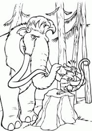 Awesome ice age characters coloring pages triamterene. The Ice Age Free Printable Coloring Pages For Kids
