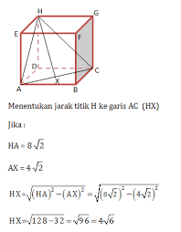 Maybe you would like to learn more about one of these? Contoh Soal Pembahasan Dimensi Tiga Geometri Ruang
