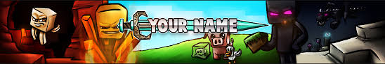 How to make an animated banner for free? Free Minecraft Youtube Banner Template 1 Minecraftrocket