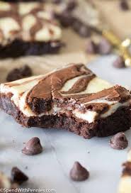 cream cheese brownies spend with pennies