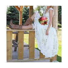 Throwing a rustic country wedding? Cheap Western Wedding Dresses Ainisha Womens High Low Country Style Wedding Dresses Lace Beaded Short Br Short Bridal Gown Wedding Dresses Lace Wedding Dresses