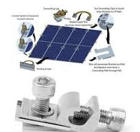 Solar Panel Mesh Clips Economical Solar Panel Ground Mount Brackets Solar  Earthing Lug Grounding Lugs Clips - Ground Lug, Solar Ground Lug Solar  Panel ...