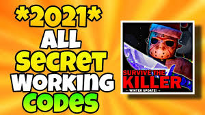 All survive the killer codes in an updated list for march. Survive The Killer Codes 2021 Survive The Killer Codes Roblox April 2021 Mejoress When Other Players Try To Make Money During The Game These Codes Make It Easy For You