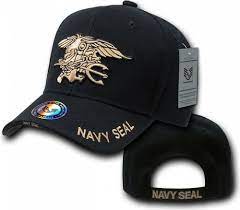 Rapdom Navy Seals The Legend Milit Mens Cap Black Adjustable Navy Seals Military Cap Military Hat