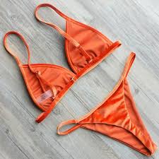 Bella Bikini Set Tangerine Bdsuits In 2019 Bikinis
