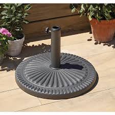 This is where our gazebos and parasols come into play. Parasol Base 14kg Outdoor Garden George At Asda