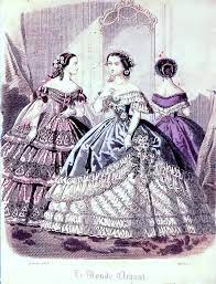 T he silhouette of the 1860s was defined by the cage crinoline or hoop skirt (fig. Costume Fashion History Blog Civil War Fashion Victorian Fashion Fashion History