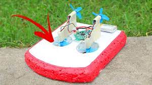 How To Make Mini Hovercraft At Home - Diy - Youtube
