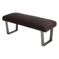 With medium seat padding and soft faux leather. Caspian Grey Fabric Small Dining Bench