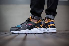 Black And Yellow Nike Huaraches Pin On Footwear