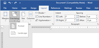 Right click on the header on the landscape page and select edit header click the link to previous button so that it is no longer highlighted. How To Change The Orientation Of Some Paragraphs Or Sections To Landscape In A Microsoft Word Document Nijekoro