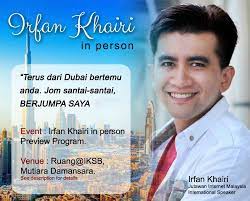 Irfan khairi mendapat ijazah sarjana muda multimedia design dari staffordshire university, united kingdom. Irfan Khairi Sdn Bhd å†™çœŸ Facebook