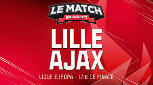 Les compos officielles du match de ligue des champions entre lille et l'ajax. Losc Ajax Lille Ajax Amsterdam Ligue Europa Le Match En Direct Football Youtube