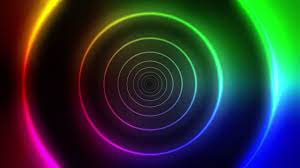 Free Motion Graphic Background Rainbow Neon Rotating Tunnel Rings Vj Loop Video Free Download Yo Iphone Background Images Neon Wallpaper Motion Graphics
