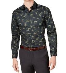 Small pattern floral men's dress shirt. Bar Iii Bar Iii Mens Small Floral Print Stretch Dress Shirt Walmart Com Walmart Com