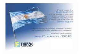 El 20 de junio de 1820 muere el creador de la bandera nacional. 20 De Junio Dia De La Bandera Fm Spacio 98 1 Franck Santa Fe Argentina