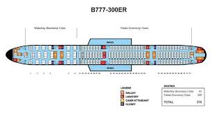 Philippine Airlines Boeing 777 300er Aircraft Seating
