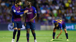 Ж.масип, х.санчес, р.алькарас, хоакин, о.плано, мичел, п.эрвиас, жота. Valyadolid Barselona 0 1 Futbolistam Ne Ponravilos Sostoyanie Polya Futbol Segodnya