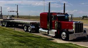 Pete Flatbed Big Trucks Peterbilt Trucks Trucks
