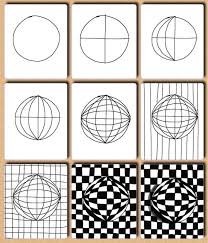 A new look at jean tinguely's work. Op Art Lesson Schulkunstprojekte 3d Kunst Zeichnung Kunststunden