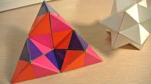 the other yoshimoto cube geometric origami modular origami origami cube