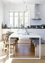 How To Decorate Like A Minimalist Via Mydomaine Minimalist Dining Room Minimalist Interior Dining Table Decor