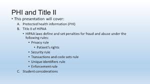 Researching the appropriateness of care in the complementary and integrative health professions part 2: Hipaa For Students Health Insurance Portability And Accountability Act Ppt Download