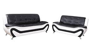 Black And White Sofa Bed Beverly Fine Furniture F4501 3pc 3 Piece Aldo Modern Sofa Set Black White Www Homedecortips Online Com Modern Sofa Set Living Room Sofa Sofa Set