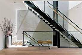 Steel Glass Staircase Modern Staircase San Francisco Dumican Mosey Architects Glass Staircase Modern Stairs Stairs Design