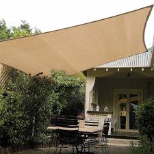 They come in triangular and rectangular shapes of different. Hdpe Sun Shade Sail Rectangle Sunscreen Sails Uv Protection For Outdoor Garden Patio Buy From 46 On Joom E Commerce Platform