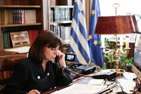 Θα γίνει δεκτή στο προεδρικό μέγαρο από την κατερίνα σακελλαροπούλου. Drasthriothtes Proedria Ths Ellhnikhs Dhmokratias