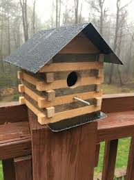 Would Be Neat To Design W Small Half Sawn Sticks Tucked W Concrete Old Cabin Kus Evi Kus Yemlikleri Ahsap Isciligi