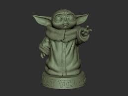 Funny funny pictures funny gaming funny memes funny television funny video games gaming memes television pop. Baby Yoda Free Sample By Marvin Miniatures Thingiverse