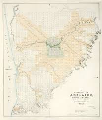 The District Of Adelaide South Australia As Divided Into Country Sections From The Trigonometrical Surveys Of Colonel Light Late Survr Genl John Arrowsmi South Australia Antique Maps Essex Street