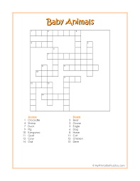 We did not find results for: Baby Animals Crossword Puzzle My Printable Puzzles