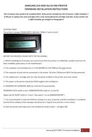 This device is suitable for small offices with high print loads. Samsung Scx 4300 Installation Instructions Pdf Download Manualslib