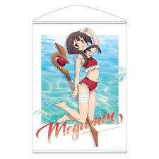 KonoSuba! 3: Newly illustrated Megumin: Swimsuit Ver.. B2 Tapestry | HLJ.com