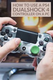 How To Connect A Ps4 Dualshock 4 Controller To A Pc Dualshock Playstation Controller Control