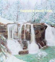 Learn to draw a pretty waterfall. Waterfall Beautiful Landscape Drawing With Pencil Colour