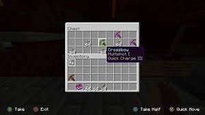 Enchantments can be added to items using an enchanting table, anvil, or game command in minecraft. Best Crossbow Enchantments List 2021 Minecraft Wiki