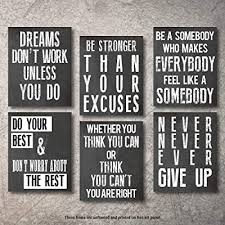 Best bedroom quotes selected by thousands of our users! Buy Inspirational Wall Art Poster Prints Quote Positive Affirmation Motivational Wall Art Quotes Pictures Fun Office Wall Decor Artwork Art For Living Room Bedroom Walls Office Art Office1 5x7 Online In Turkey